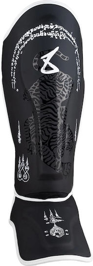 8 Weapons Shin Guards Adults Black