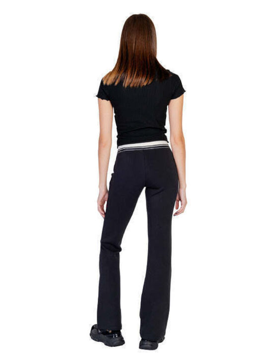 Guess Women's Cotton Trousers Black