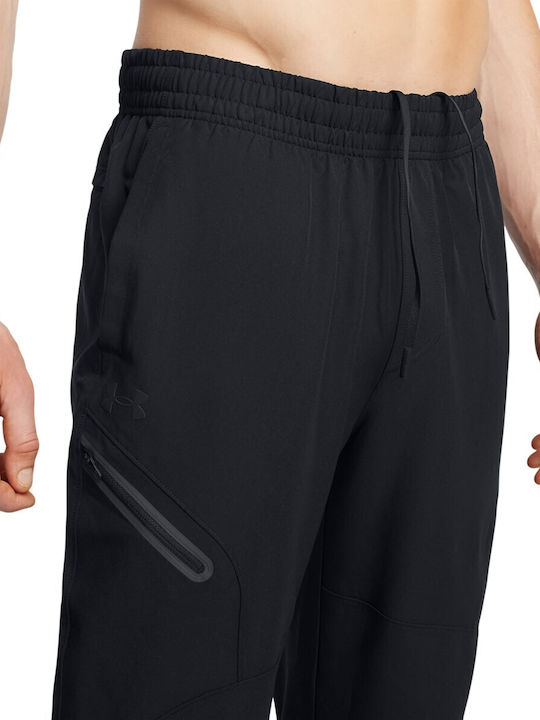 Ua Unstoppable Pantaloni de trening cu Elastic Negru