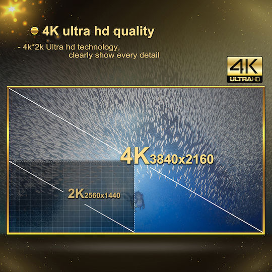Cabletime HDMI 2.0 Premium Hochgeschwindigkeits 4K 60Hz HDR HDMI-Stecker Kabel HDMI männlich 1m Blauer