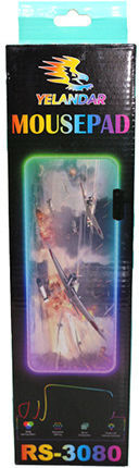 Yelandar RS-3080 Gaming Mouse Pad XXL (800mm) με RGB Φωτισμό Μαύρο RS-3080