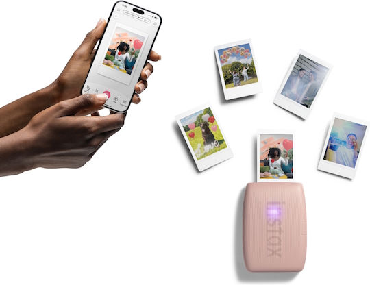Fujifilm Instax Mini Link 3 Thermische Fotodrucker mit Bluetooth Rose Pink