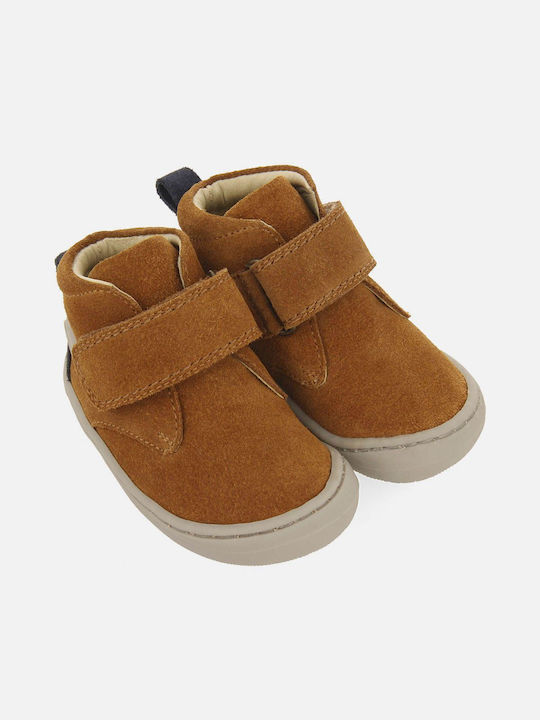 Leder Kinderstiefel Barfuß Braune