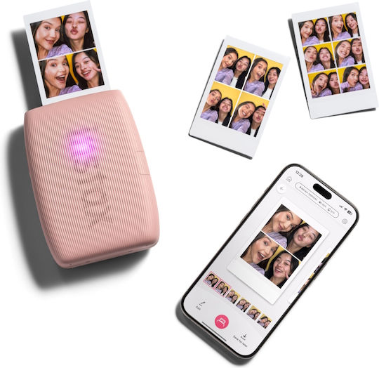 Fujifilm Instax Mini Link 3 Thermische Fotodrucker mit Bluetooth Rose Pink