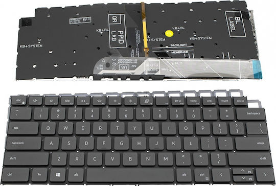 Laptop Keyboard for Dell Latitude E7440 E7420 E7240 without Frame and English (US) Layout in Black Color 105480