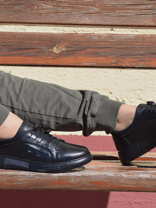 Pantofi casual pentru bărbați Anatomici Negre