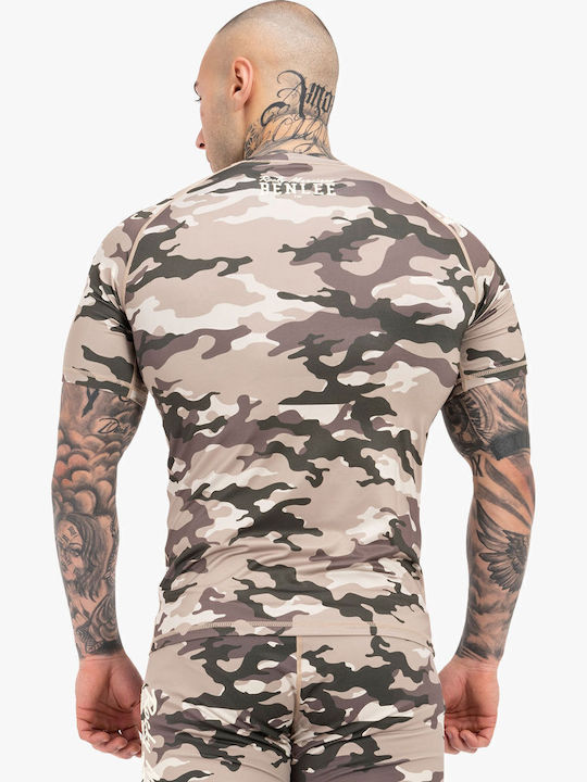 Sportliches T-Shirt Camo Desert