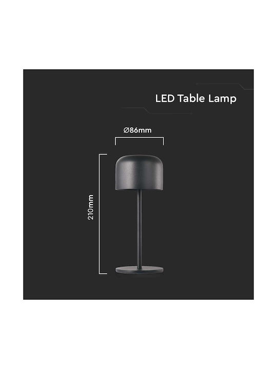 V-TAC Decorative Lamp Black
