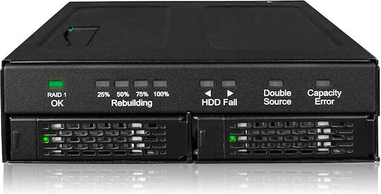 Icy Dock Θήκη για Σκληρό Δίσκο 2.5" / 3.5" SATA III με σύνδεση SATA