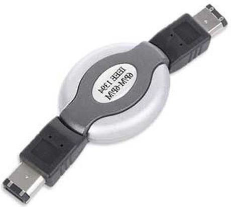 Gembird FireWire Cable 6-pin male to 6-pin male 1m