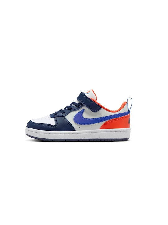 Nike Παιδικά Sneakers Court Borough Λευκά