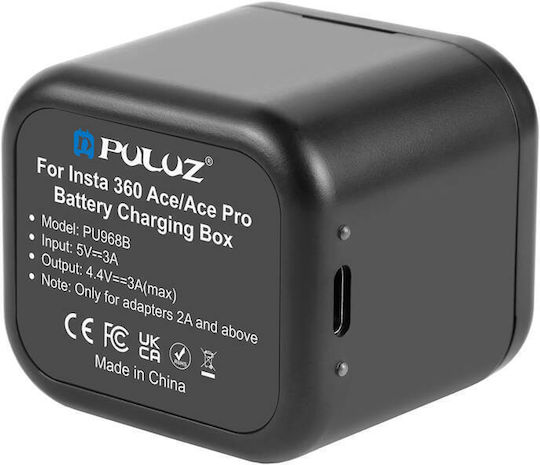 Puluz PU968B Charger for Insta360 Max