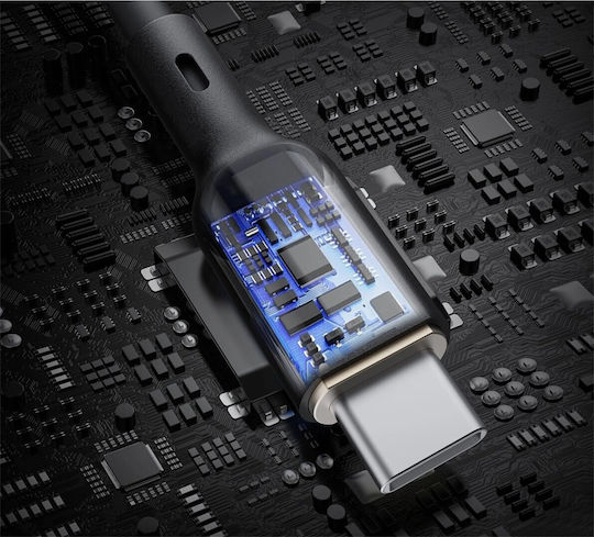 Aukey USB 2.0 Cable USB-C male - USB-C 240W PD Μαύρο 1m CB-SCC241