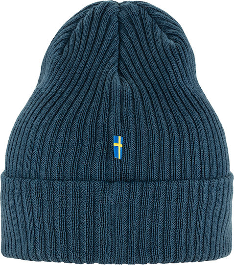 Rib Beanie Unisex Beanie mit Rippstrick in Lila Farbe
