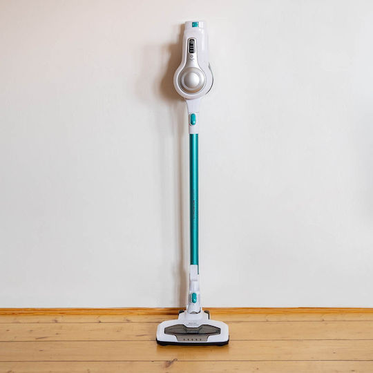 ECG Wiederaufladbar 2-in-1 Staubsauger Stick & Handgerät 22.2V Blau VT3620