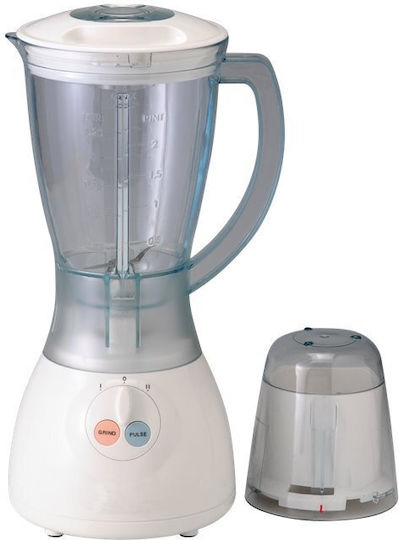 Darwin DRW-400/BC-400 Μπλέντερ με Πλαστική Κανάτα 1.5 lt 400W Λευκό
