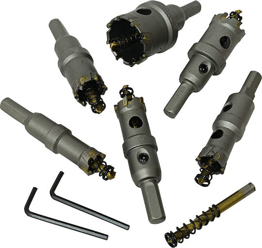 SKS Tools Σετ Ποτηροτρύπανα Καρβιδίου με Διάμετρο 35mm για Μέταλλο