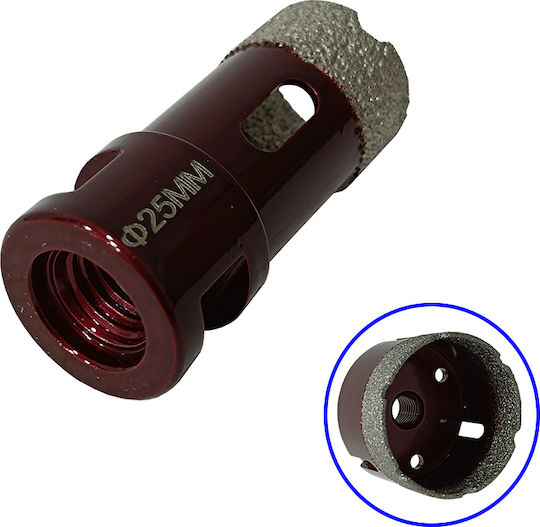 SKS Tools Diamant Lochsäge mit Durchmesser 25mm für Fliese