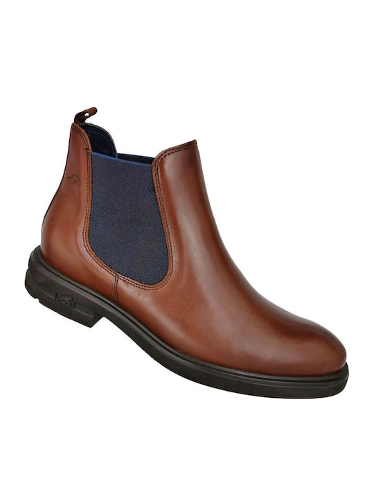 Leather Chelsea Boots Tabac