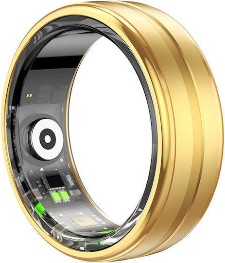 Colmi R06 Smart Ring 18.1mm mit Pulsmesser Gold