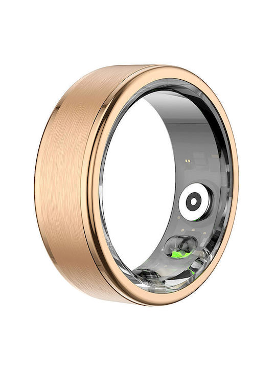 Colmi R03 Smart Ring 18.1mm Αδιάβροχο με Παλμογράφο Χρυσό