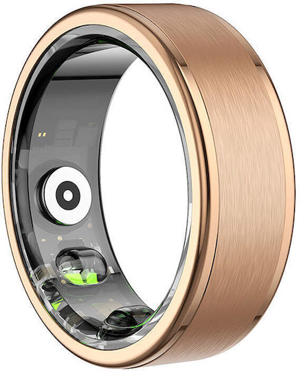 Colmi R03 Smart Ring 18.9mm Αδιάβροχο με Παλμογράφο Χρυσό