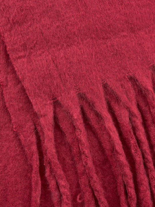 Women's Wool Scarf Burgundy