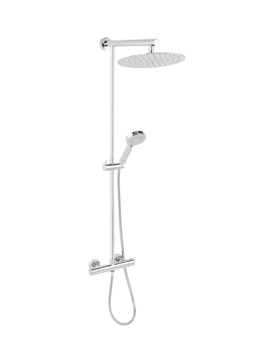 Ferro 3 In 1 Shower Set Trevi Thermostatic Shower Vasto Sink Mixer 50cm Towel Holder Ferro 3 In 1 Shower Set Trevi Thermostatic Shower Vasto Sink Mixer 50cm Towel Holder