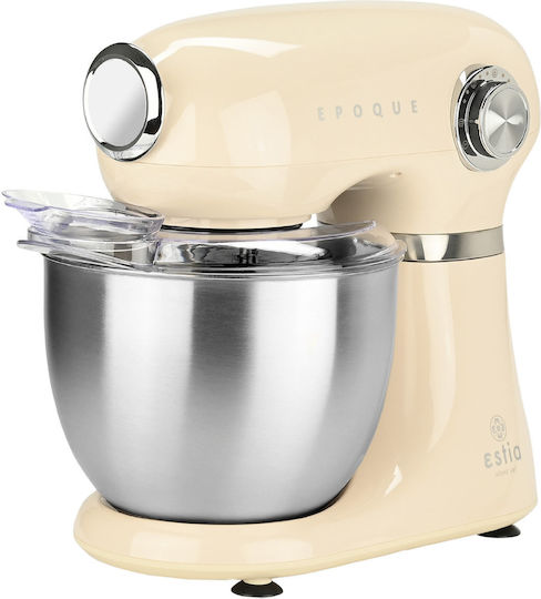 Estia Retro Epoque Stand Mixer 1000W with Stainless Mixing Bowl 5lt