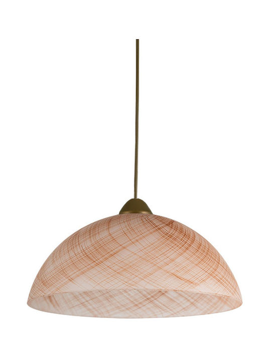 ARlight Pendant Light Brown with Socket E27 29x15x102cm