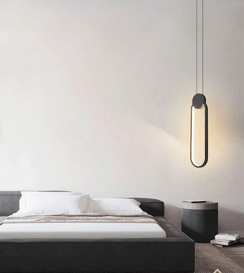 Home Lighting Ello Hängelampe Schwarz 20x5x100cm.