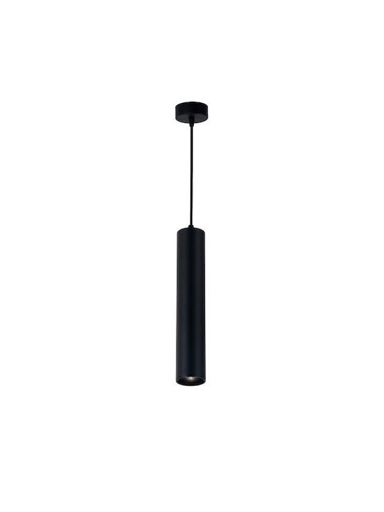 Optonica Pendant Light Black with Socket GU10 5.5x30cm