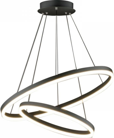 Lightex Hängelampe Schwarz 60cm Lightex Hängelampe Schwarz 60cm
