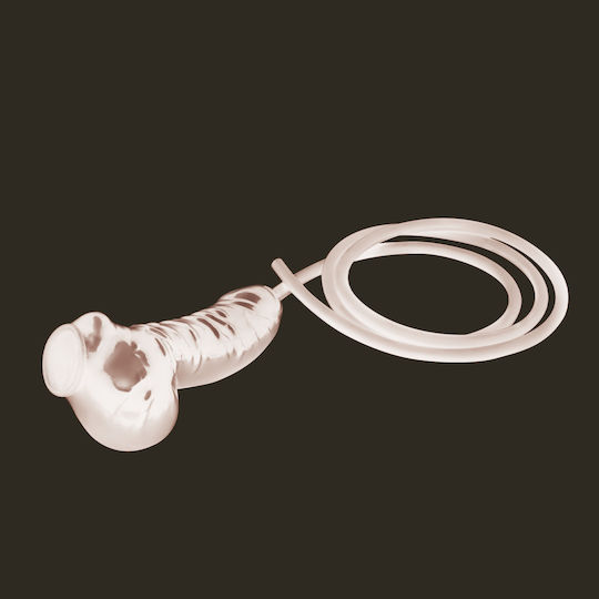 Master Series Guzzler Realistic Προέκταση Πέους Μαύρη 4cm
