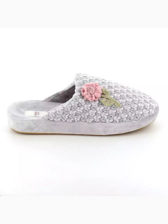 B-Soft Anatomical Women's Slippers in Gray color