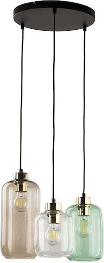 TK Lighting Marco Green Hängelampe Mehrfarbig 36cm