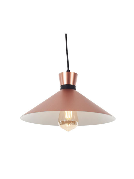 Artekko Pendant Light Bronze with Socket E27 32x32cm