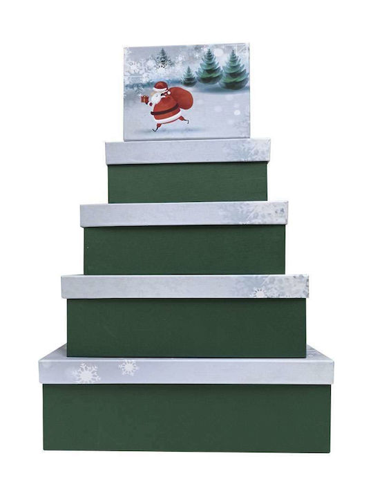 LiebeQueen De Crăciun Figurină Caseta Verde Înălțime 35cm.