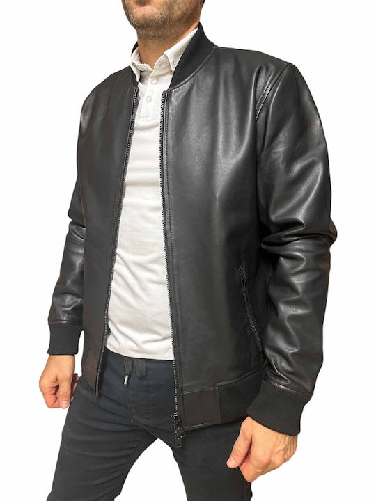 Lederjacke Jacke Schwarz
