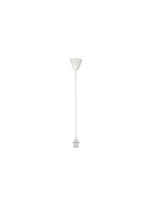 ARlight HAN 310 Pendant Light White with Socket E14, E.14 10x90cm