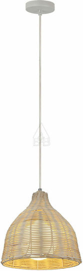 Klikareto Pendant Light Beige 45x100cm Klikareto Pendant Light Beige 45x100cm