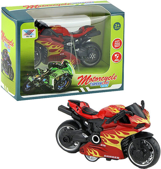 ToyMarkt Motorcycle 1:36 Pull Back (Various Designs) 1pc