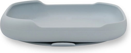 Interbaby Baby Food Plate made of Silicone Blue