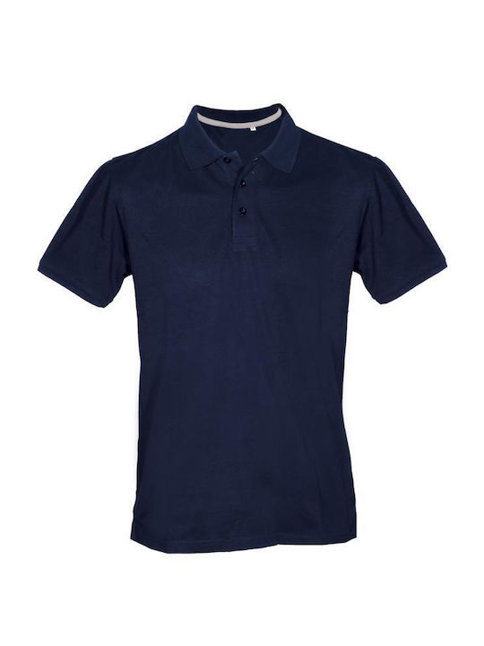 Kprime Ανδρικό Διαφημιστικό T-shirt Κοντομάνικο Dark Navy