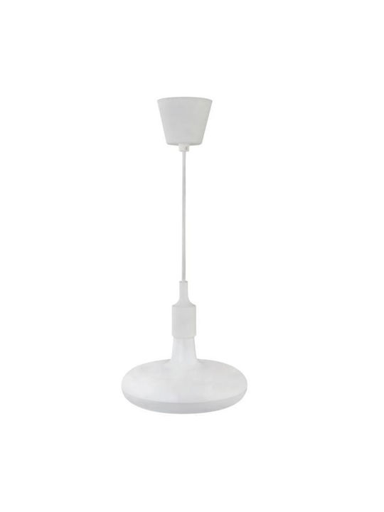 Horoz Electric Hängelampe Weiß mit Fassung E27