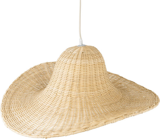 GloboStar Espargos Ceiling Light Beige Boho Grid with E27 Socket 70x70x35cm