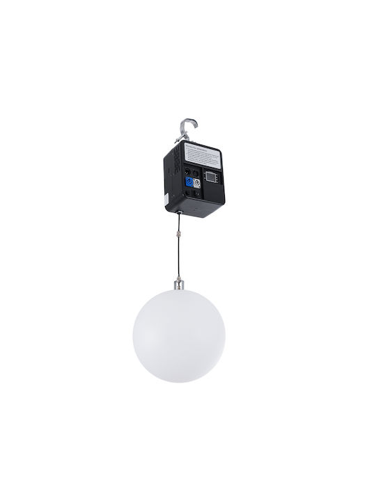 GloboStar Pendant Light Black Ball 17x13x26cm