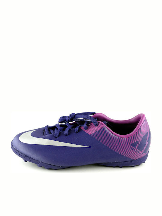 Mercurial Victory TF TF Παιδικά Ποδοσφαιρικά Παπούτσια με Σχάρα Μωβ