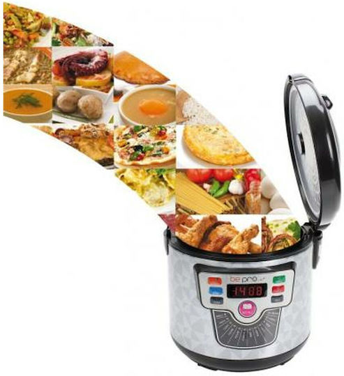 Bepro D0600254 Πολυμάγειρας 900W με Χωρητικότητα 5lt Μαύρος