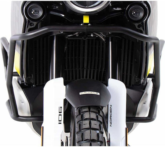 Engine Guard Bars Solid Black Husqvarna Norden 901 Expedition '22-'24 5027634 00 01 Hepco & Becker
